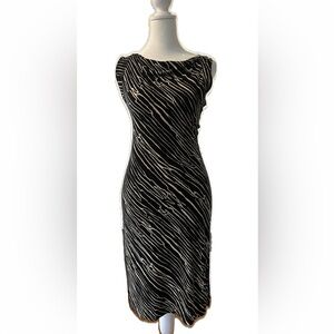 BCBGMaxAzria Black and White Cocktail Dress XS